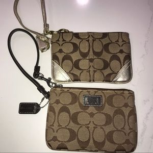 Coach wristlet